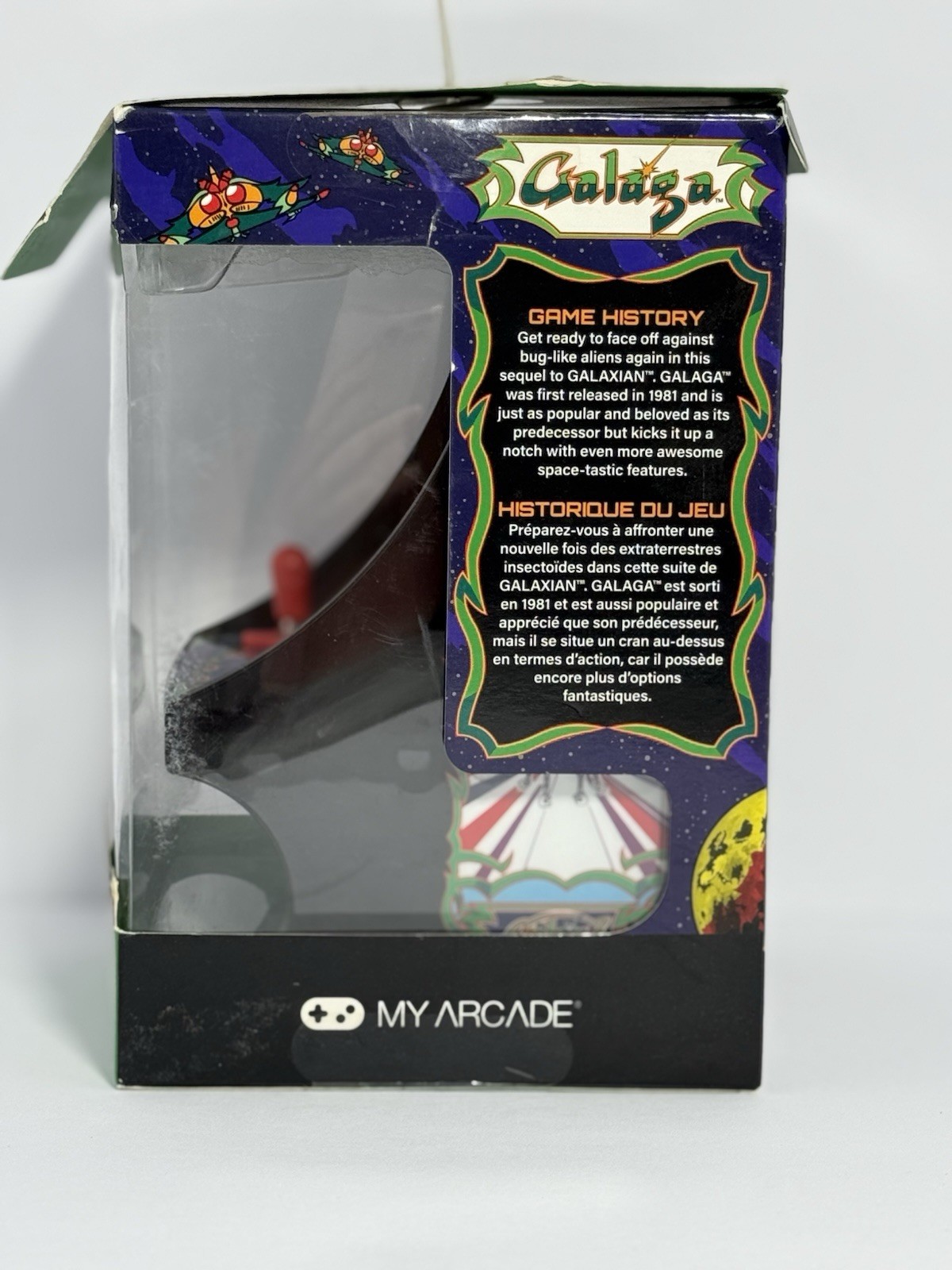 My Arcade Mini Retro Arcade Machine Galaga Micro Player VideoGame