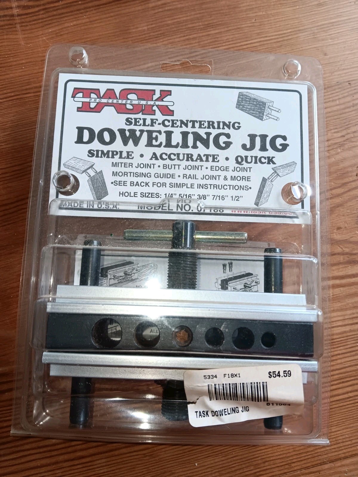 Self Centering Doweling Jig