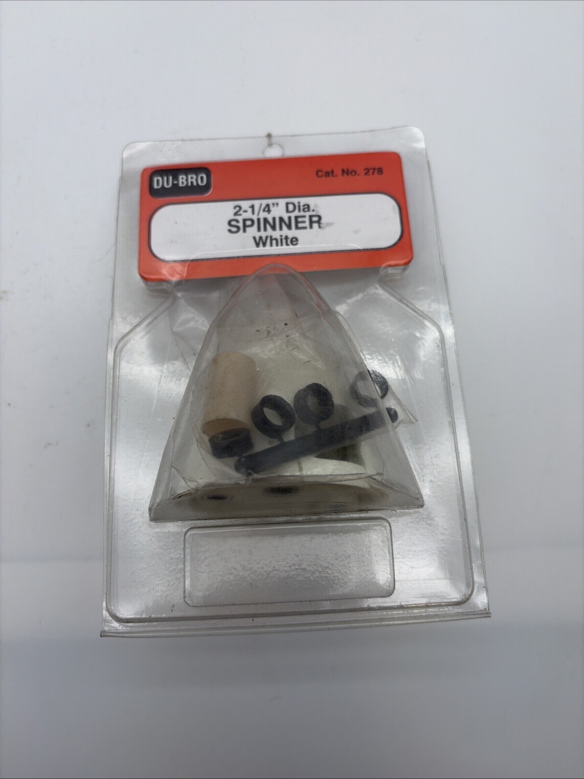 DuBro 4 Pin Spinner (White) (2-1/4") [DUB278] T13