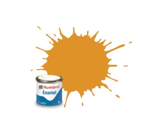 Humbrol 14ml Brass Metallic Enamel Paint