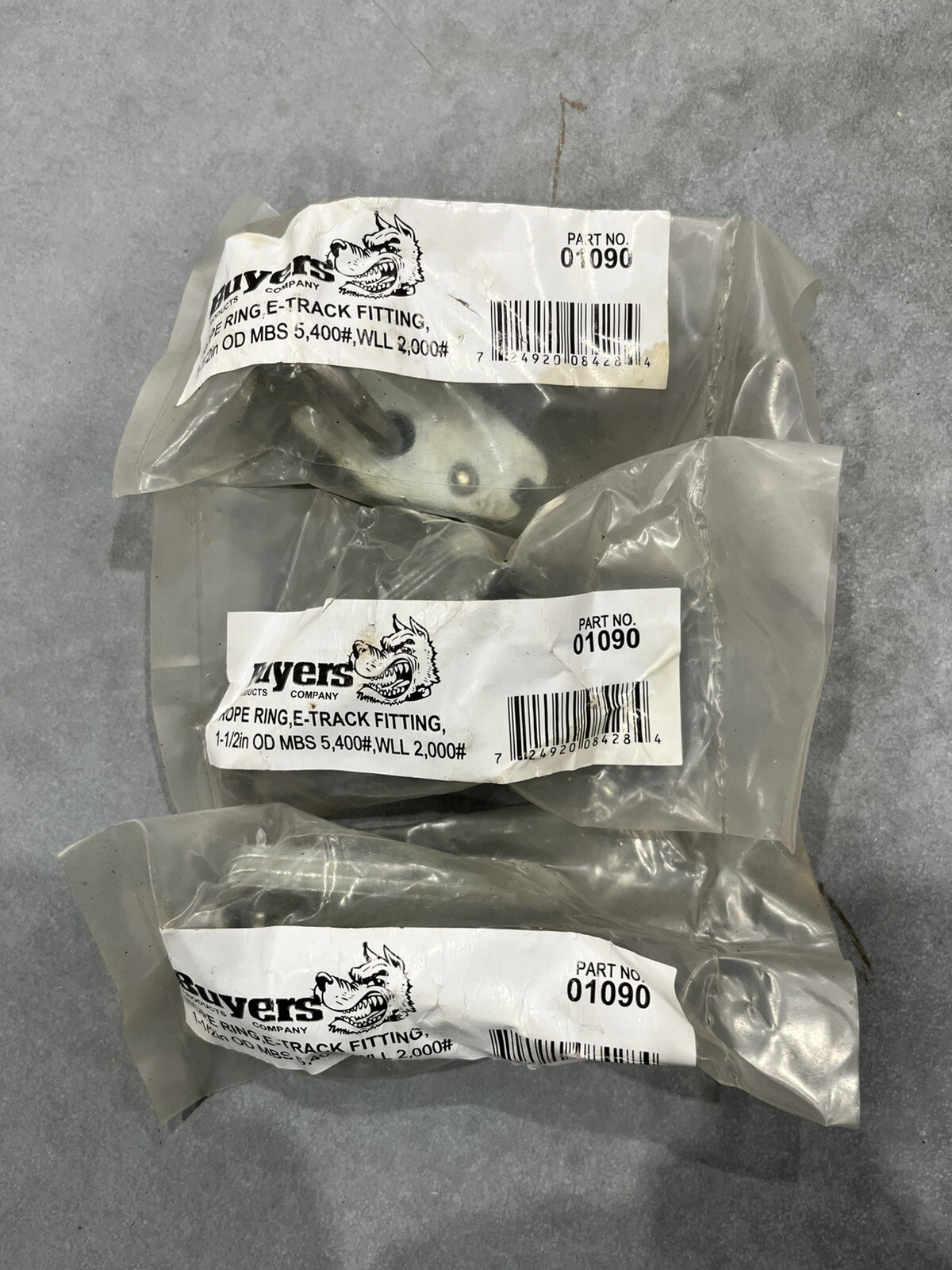 BUYERS E-TRACK ROPE RING 01090 - 3