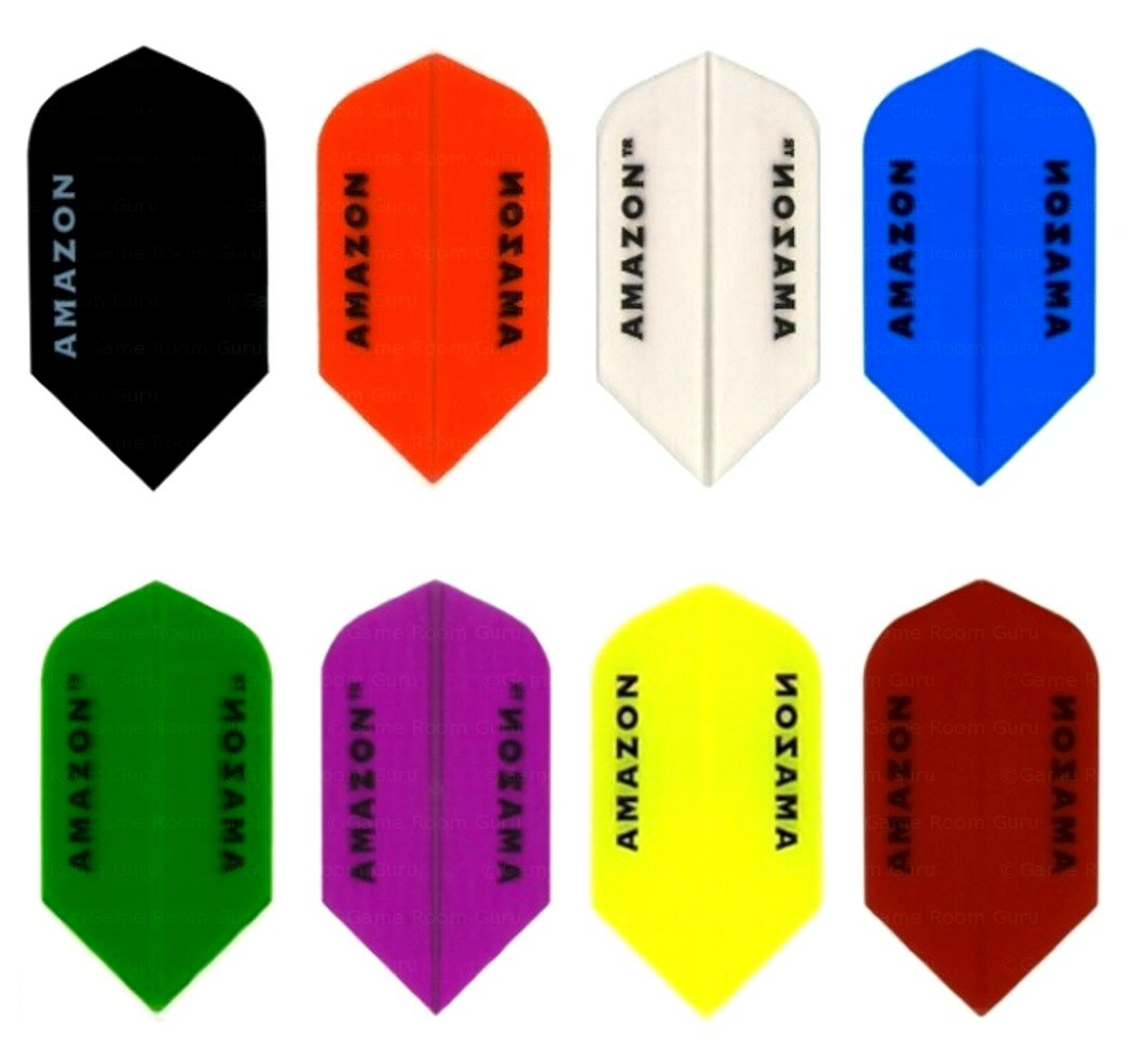 5 Sets Amazon Transparent Slim Dart Flights – Ships w/ Tracking - Select Color