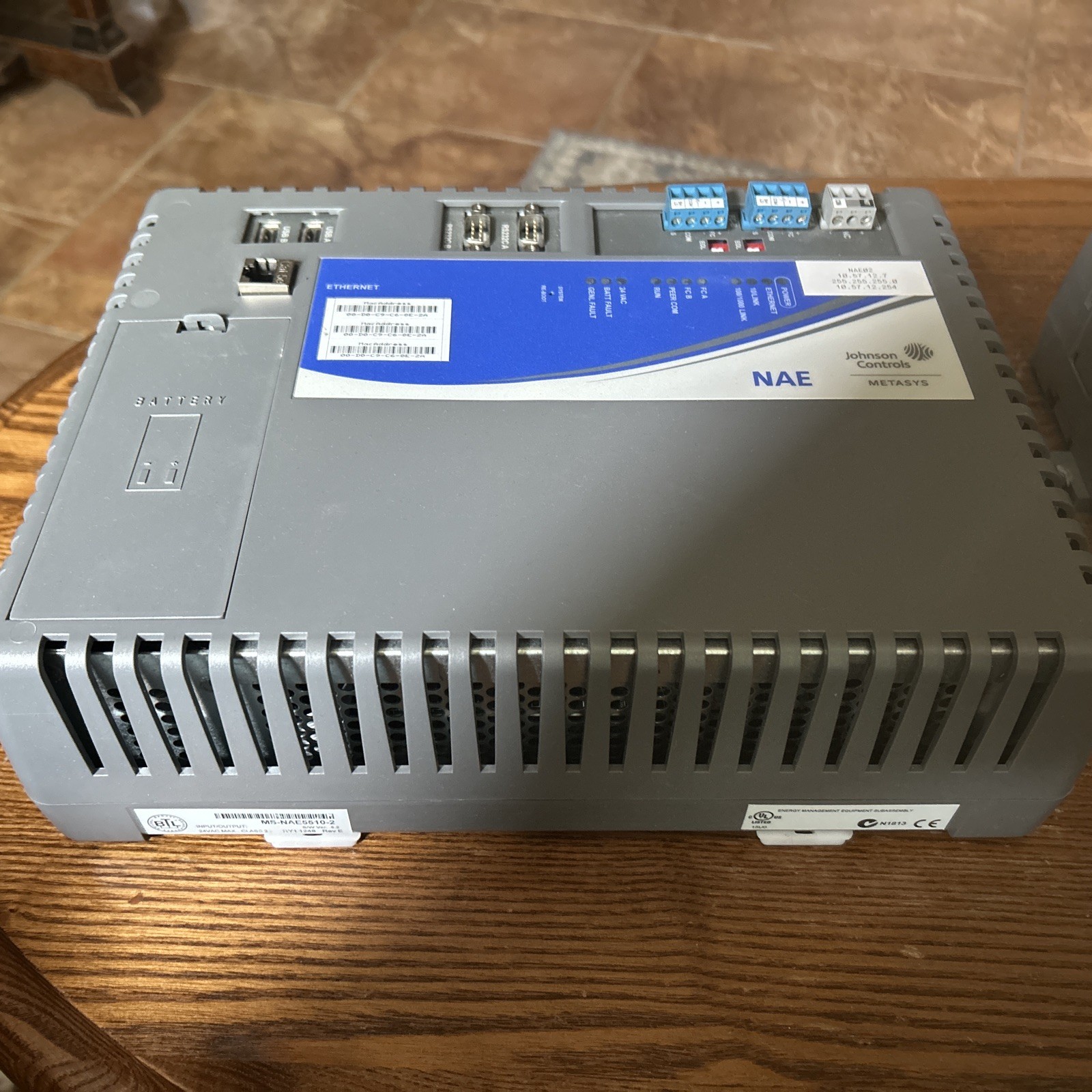 MS-NAE5510-2 Network Controller Used in great shape. Flashed to version 9.0.0.4