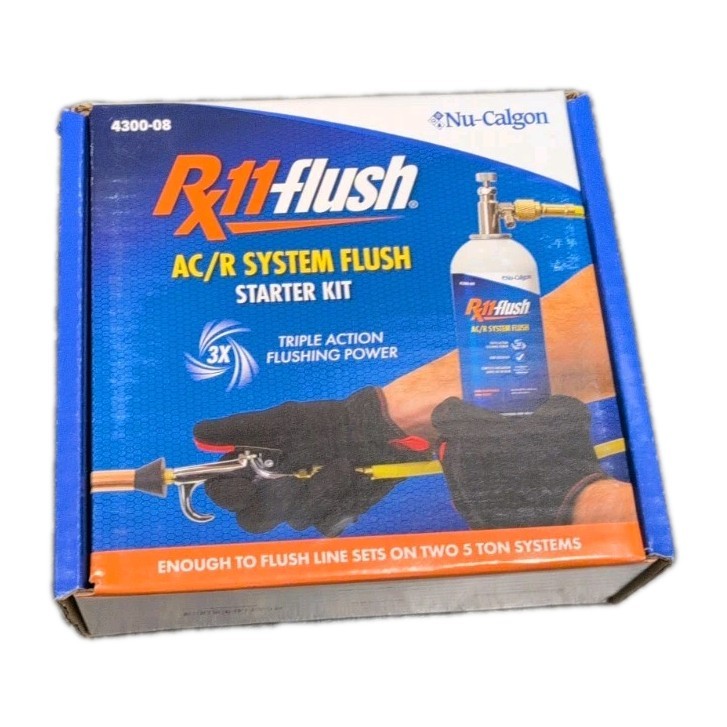 Nu-Calgon 4300-08 RX-11 Flush Starter Kit
