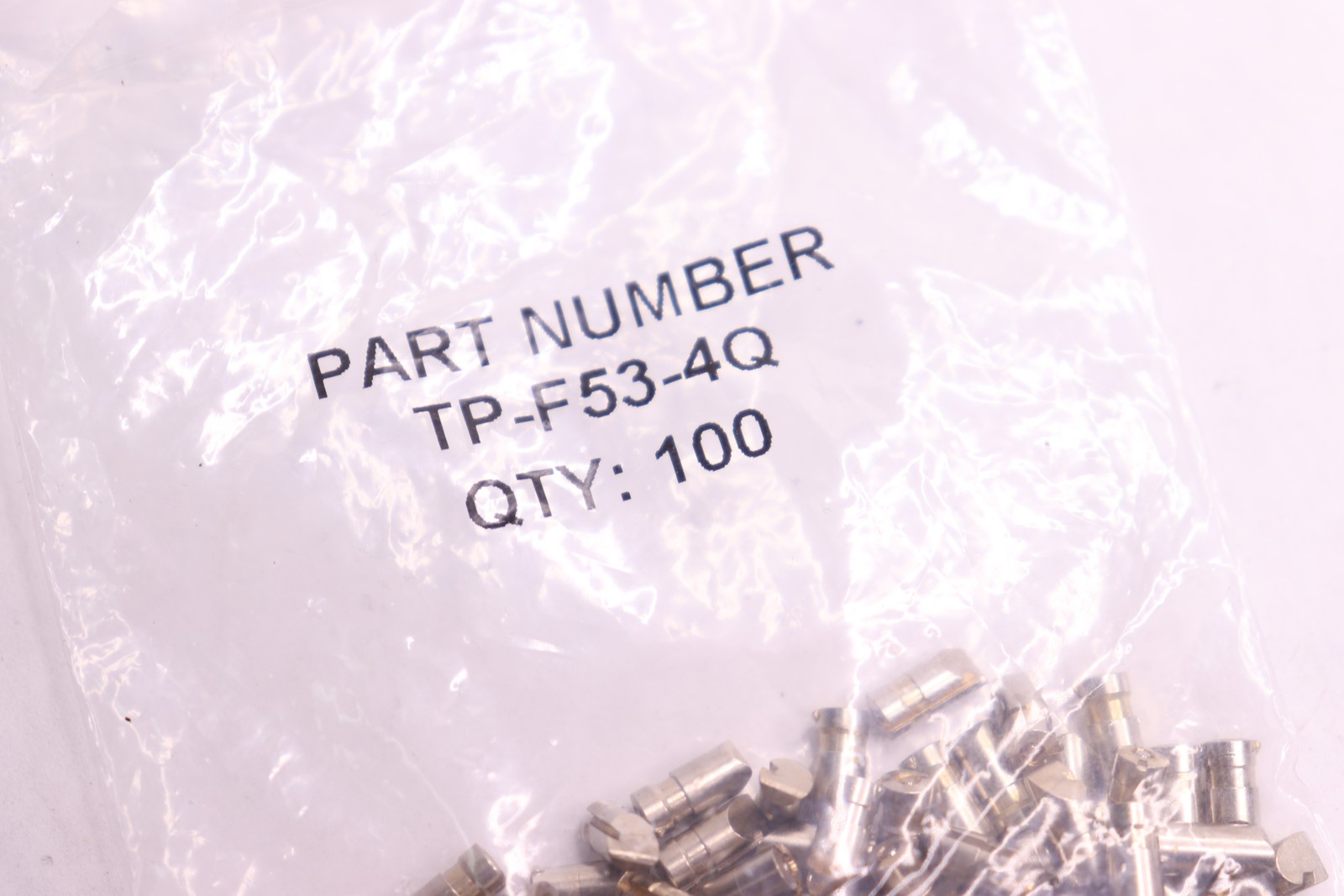 (100-Pk) Biaxial Broached Bottom Pins .025" Increment TP-F53-4Q