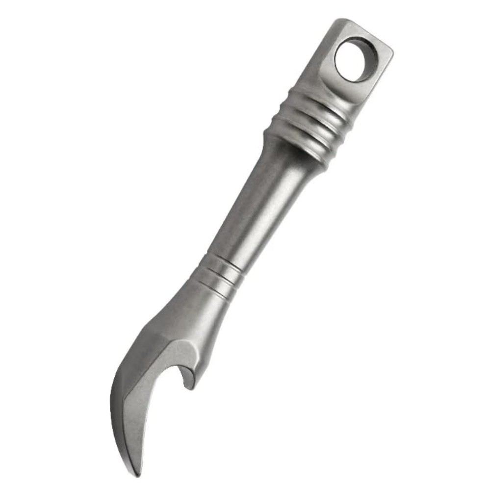 Titanium for crowbar Keychain for multi Functional Compact EDC Bottle Opener Pry