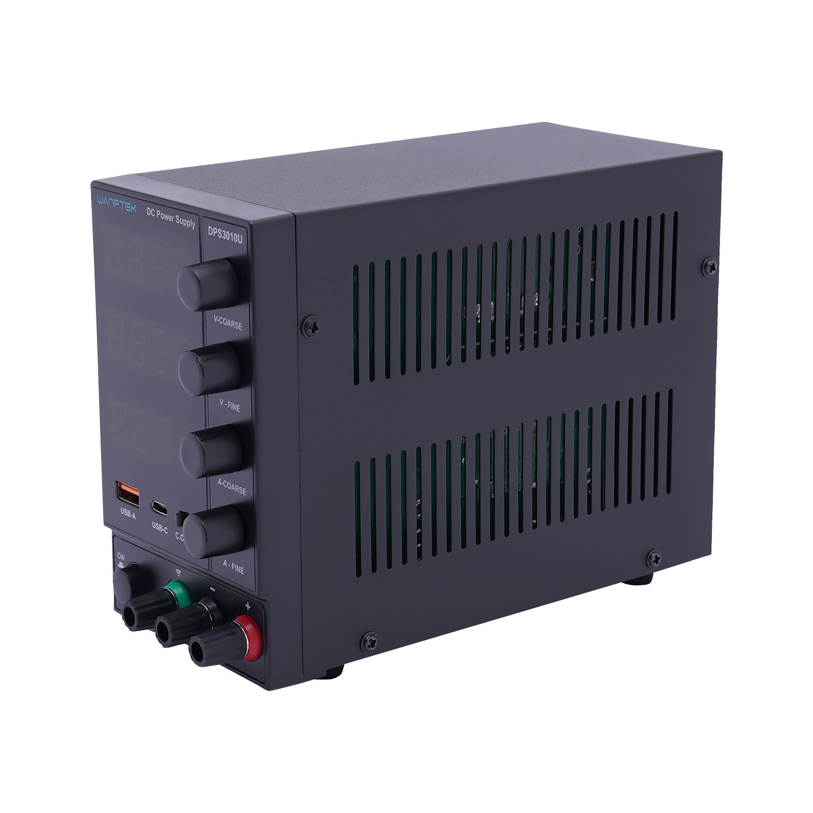 DC 0-30V 0-10A Power Supply Lab Variable Adjustable Regulated Bench Switching