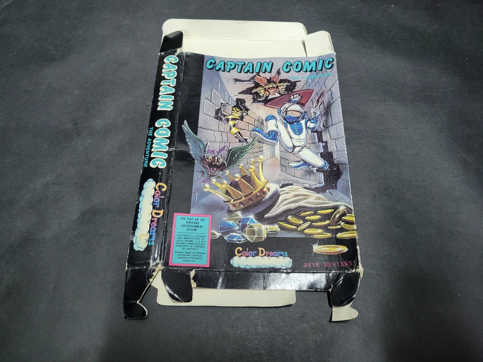 Captain Comic (Nintendo NES)  Box Only