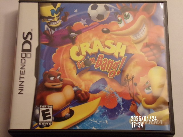 Crash Boom Bang (Nintendo DS) ***Case ONLY ***No Game / Authentic USA Version