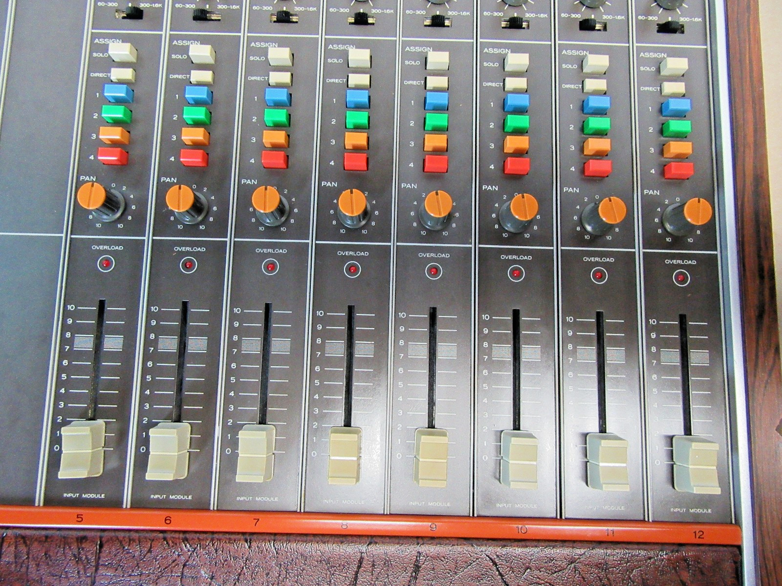 Vintage Tascam Model M-35EX expansion console mixer