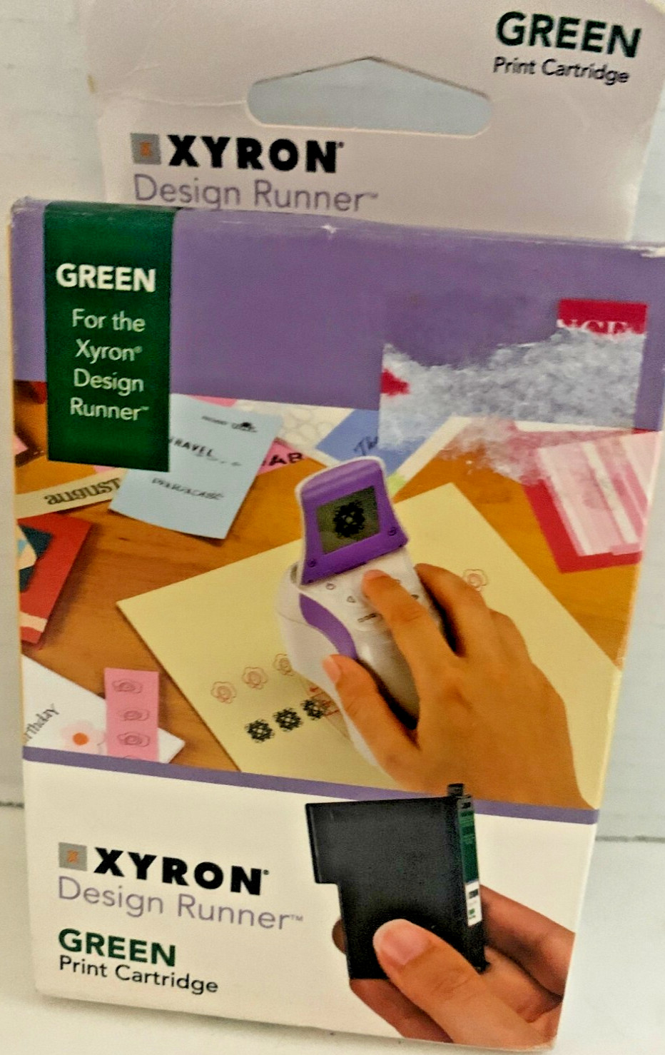 Xyron Design Runner Green Print Cartridge