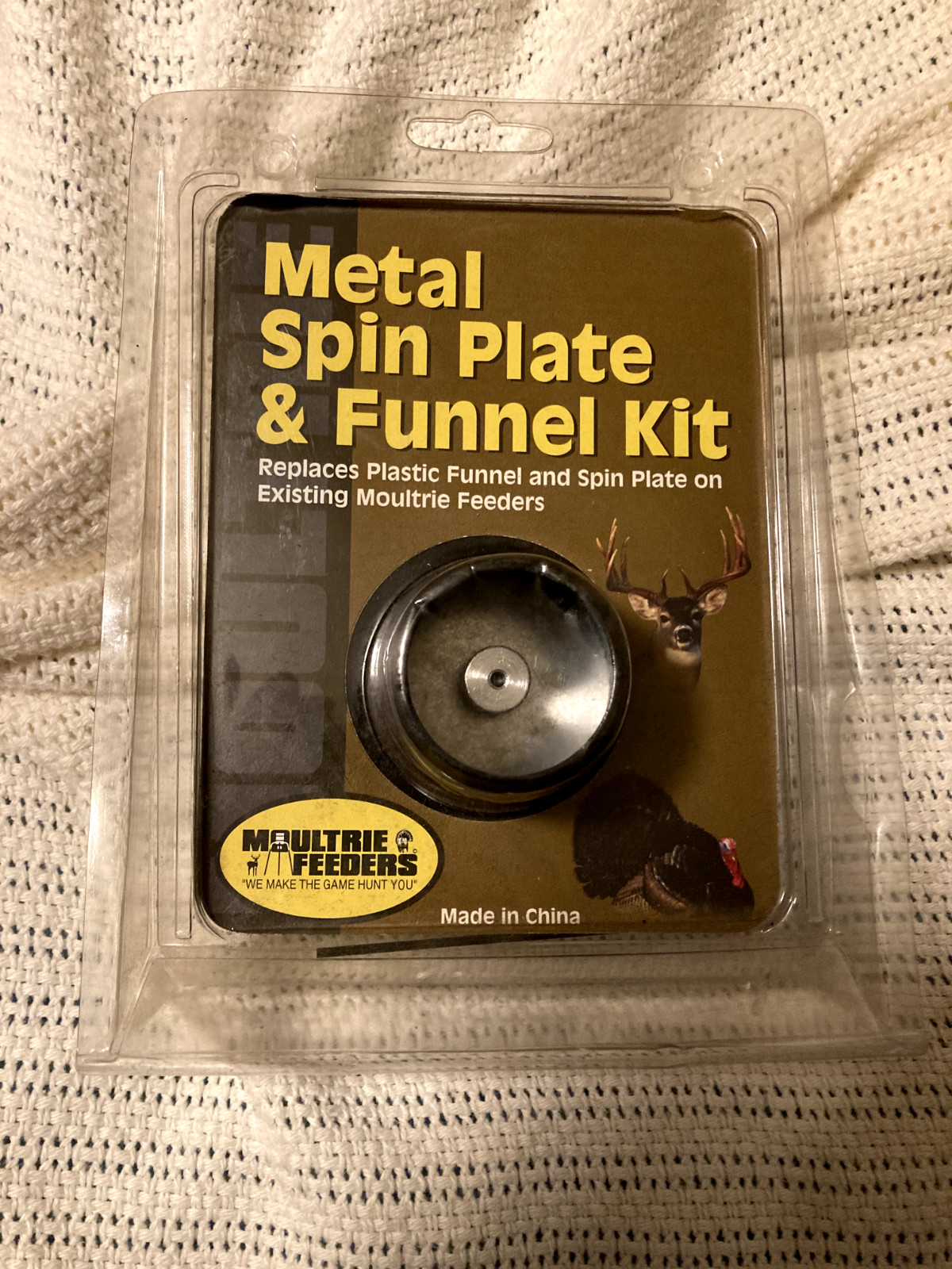 Metal Spin Plate & Funnel Kit