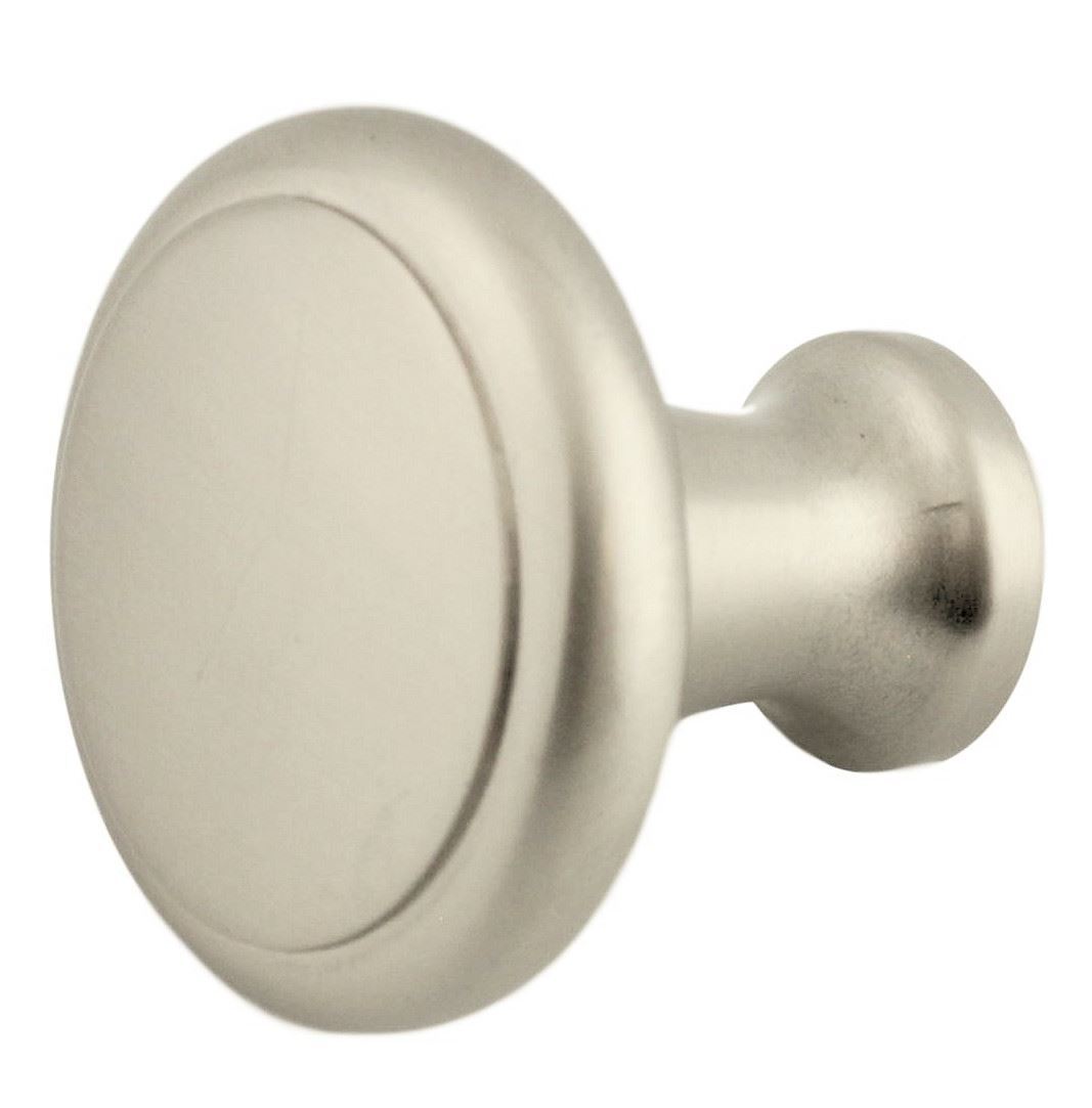 1-3/4" Overesized Perimeter Knob Satin Nickel