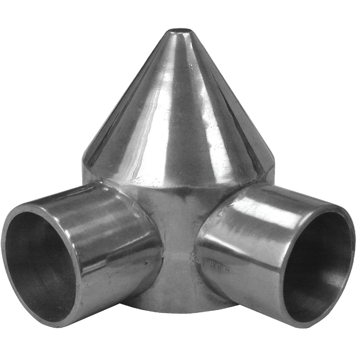 Midwest Air Tech 2-Way Bullet 2-3/8 in. Aluminum Cap 328567C Pack of 15 Midwest