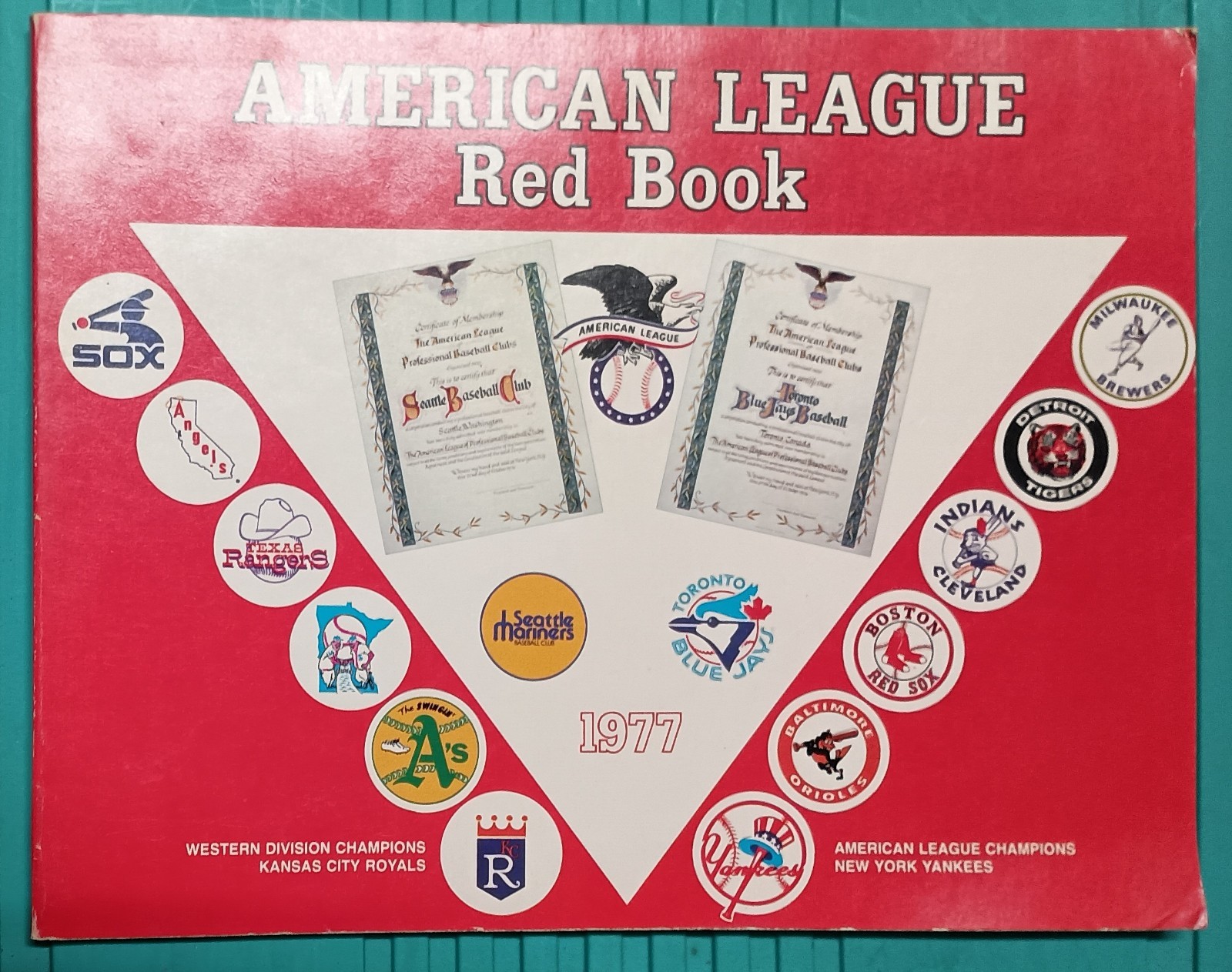 1977 American League red Book