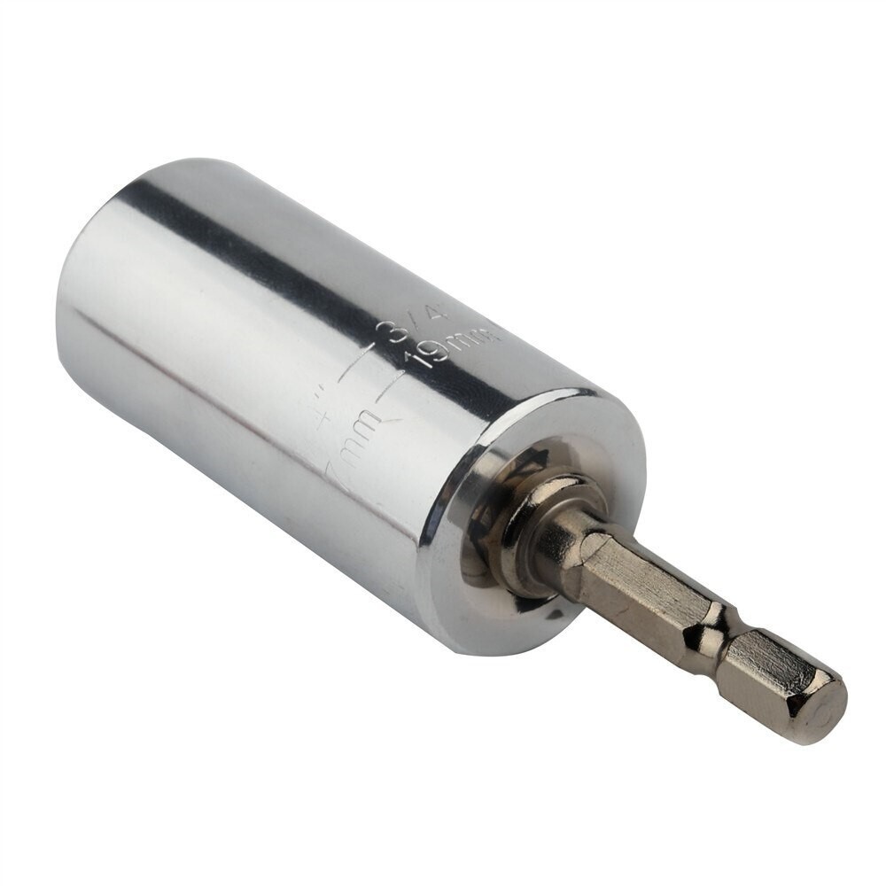 Universal Socket Wrench Magical Power Grip Alligator Multi Tool Drill Adapter
