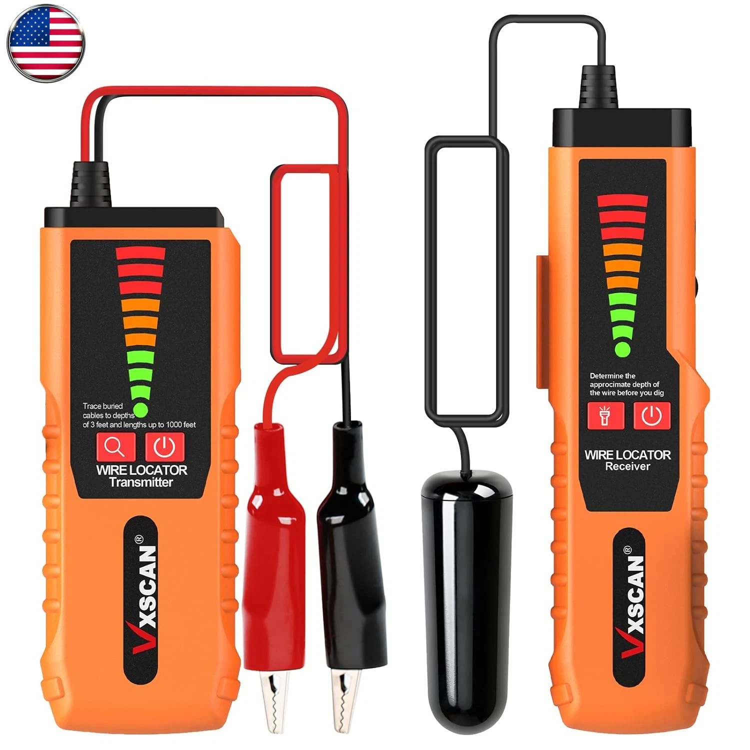 VXSCAN F04 Underground Cable Non-Destructive Locator Wire Tracker Cable Tester