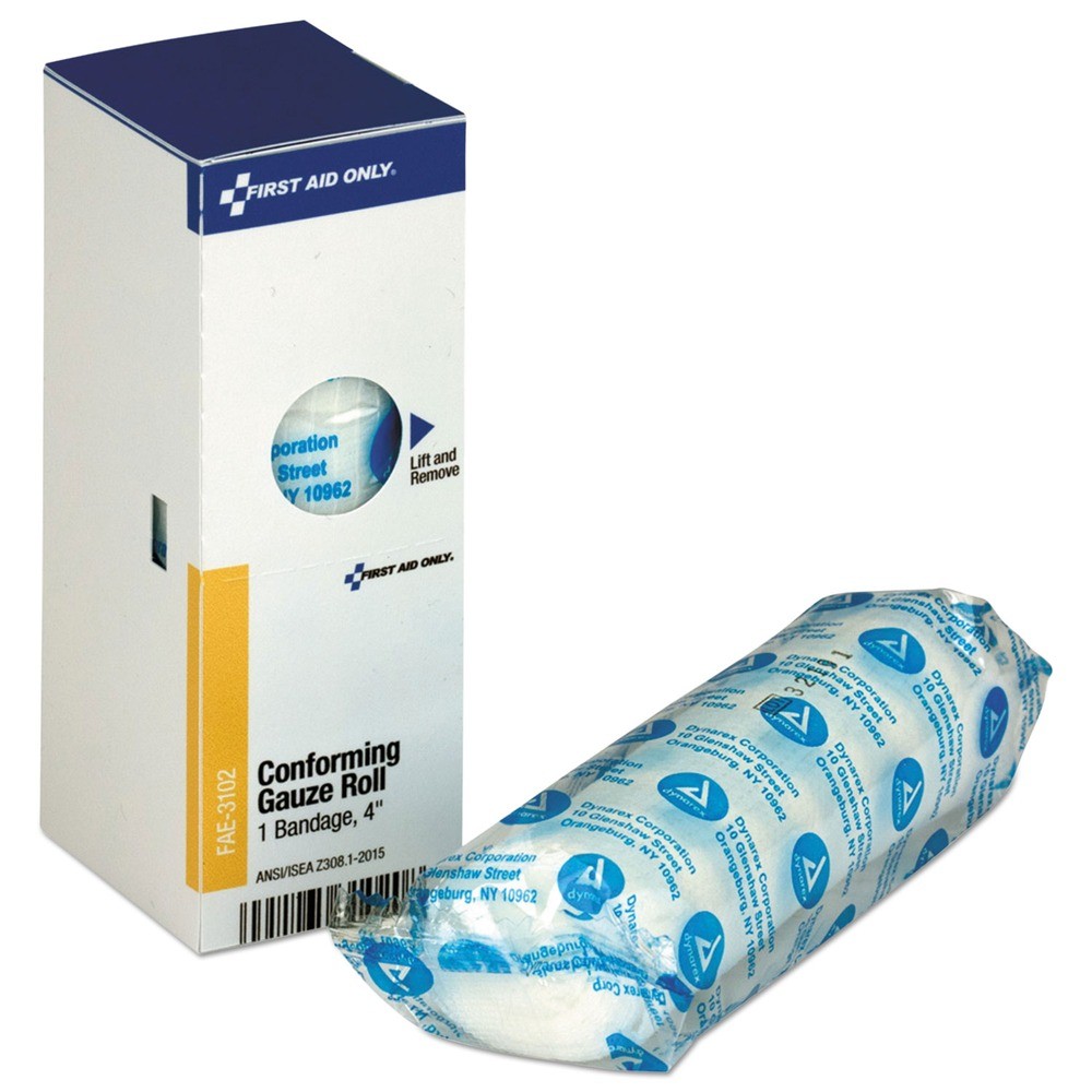 First Aid Only FAE3102 4 in. x 2.44 in. Gauze Refill for ANSI First Aid Kit New