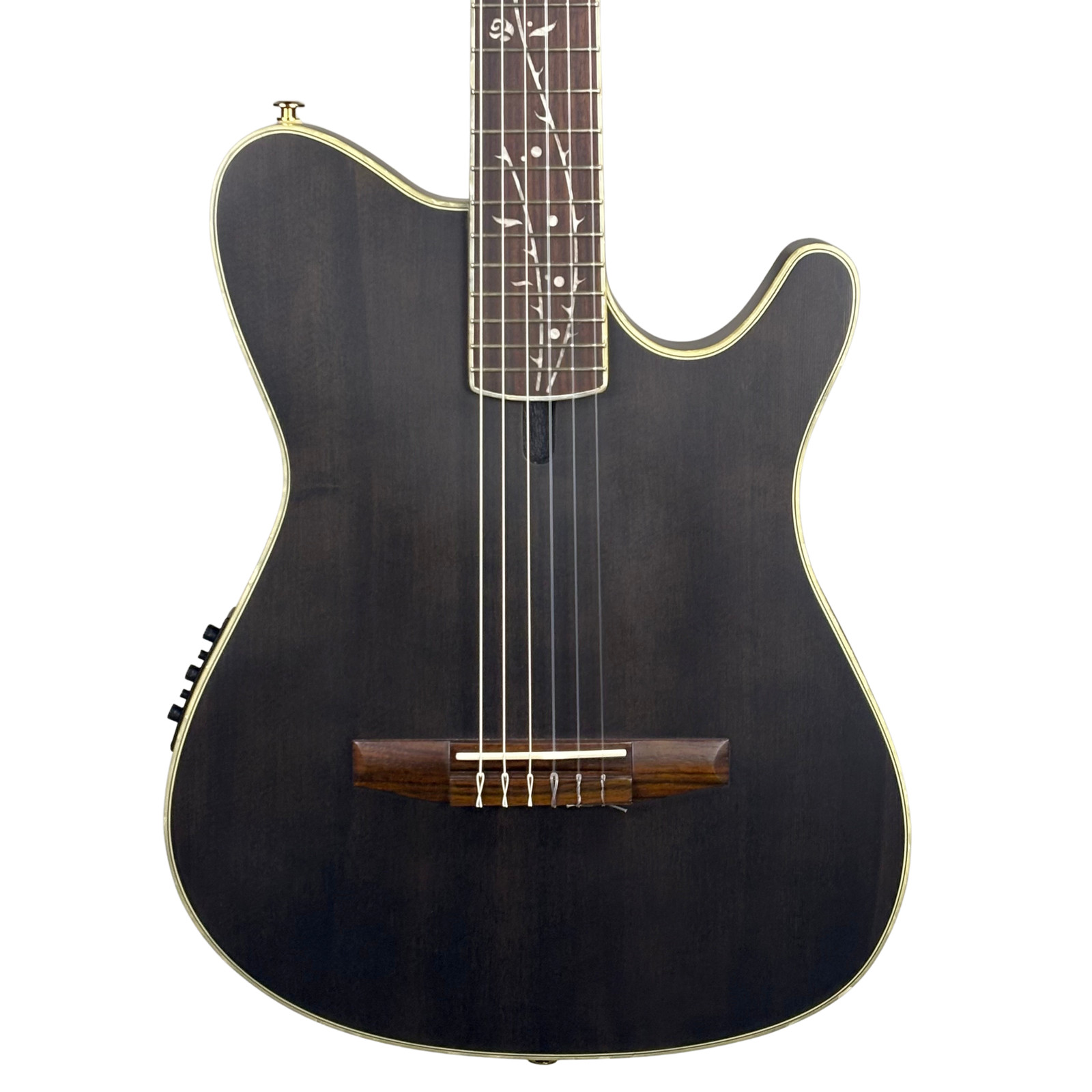 Ibanez TOD10N Tim Henson Signature Nylon Acoustic-Electric Guitar Black (Used)