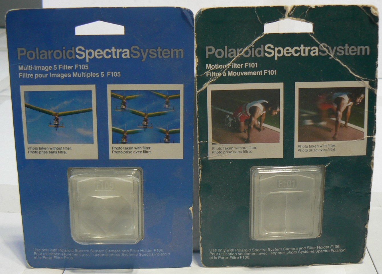 Polaroid Creative & Special Effects Filter F101 & F105 for Spectra System Camera