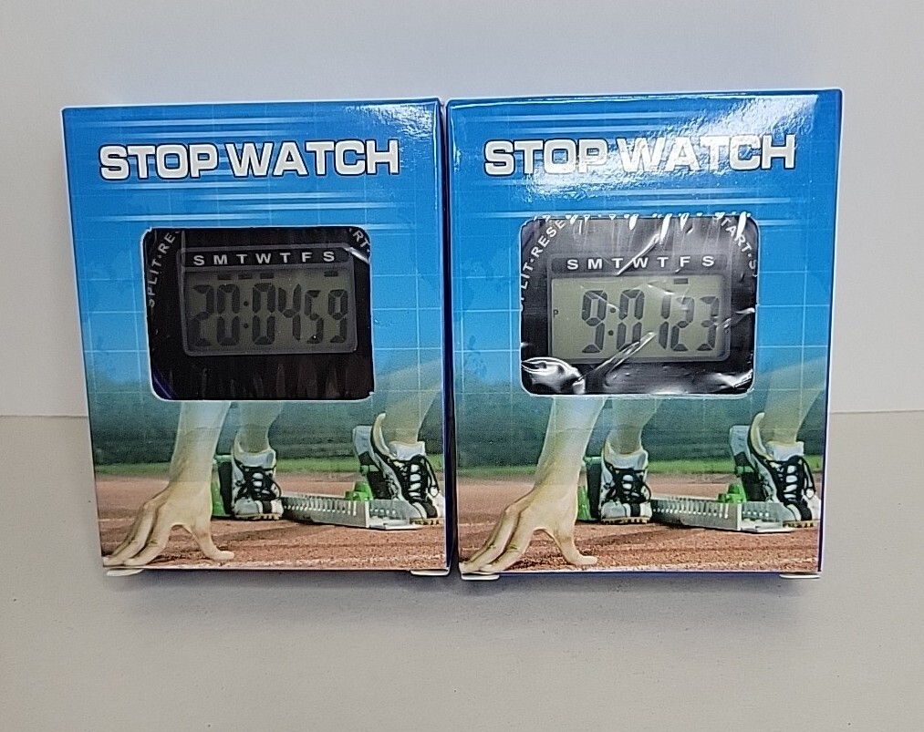 Set Of 2 Stopwatches - New