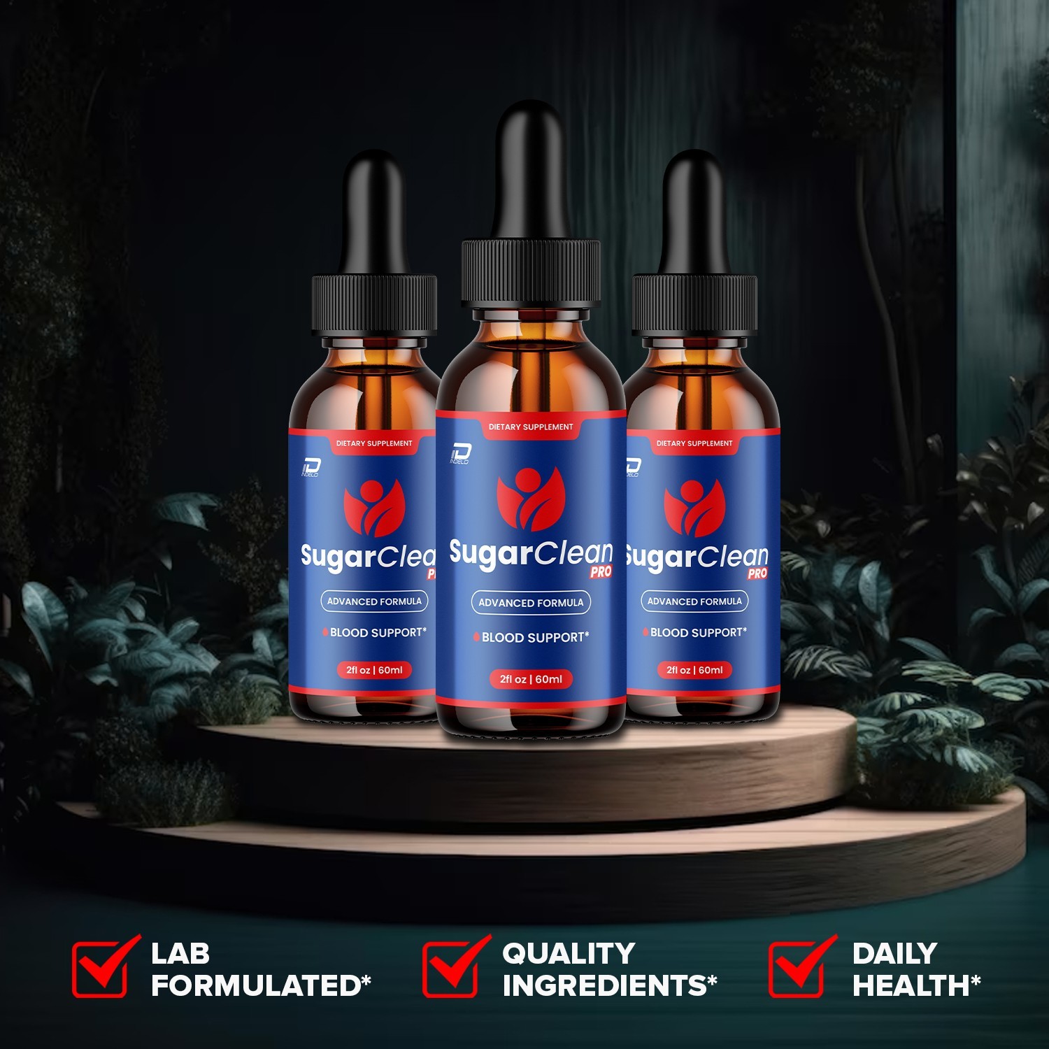 (3 Pack) Sugar Clean Pro Liquid Drops – SugarClean Pro Natural Extra Strength