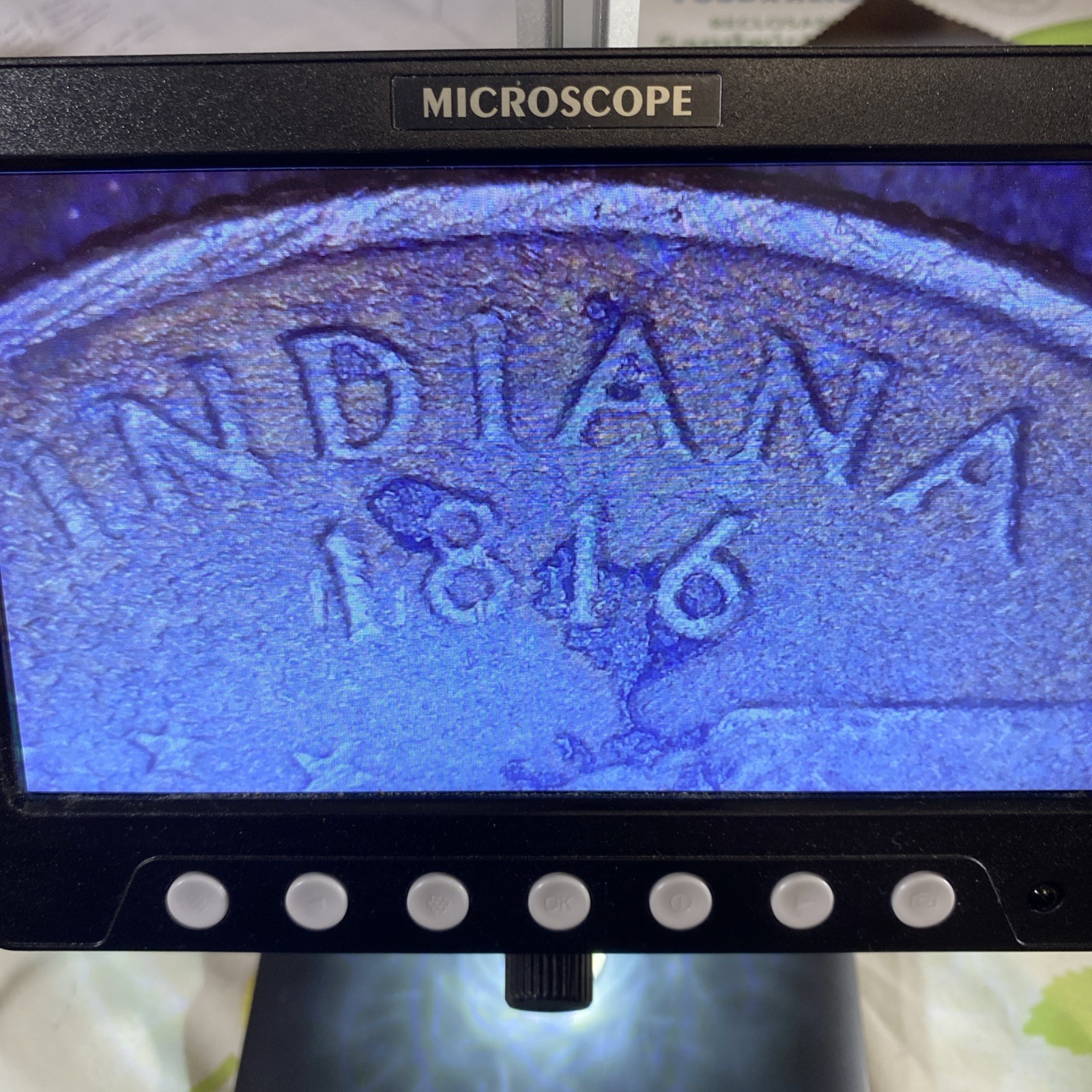 🔥2002- D Indiana State Quarter Very Unique Error-Strange looking Coin🔥