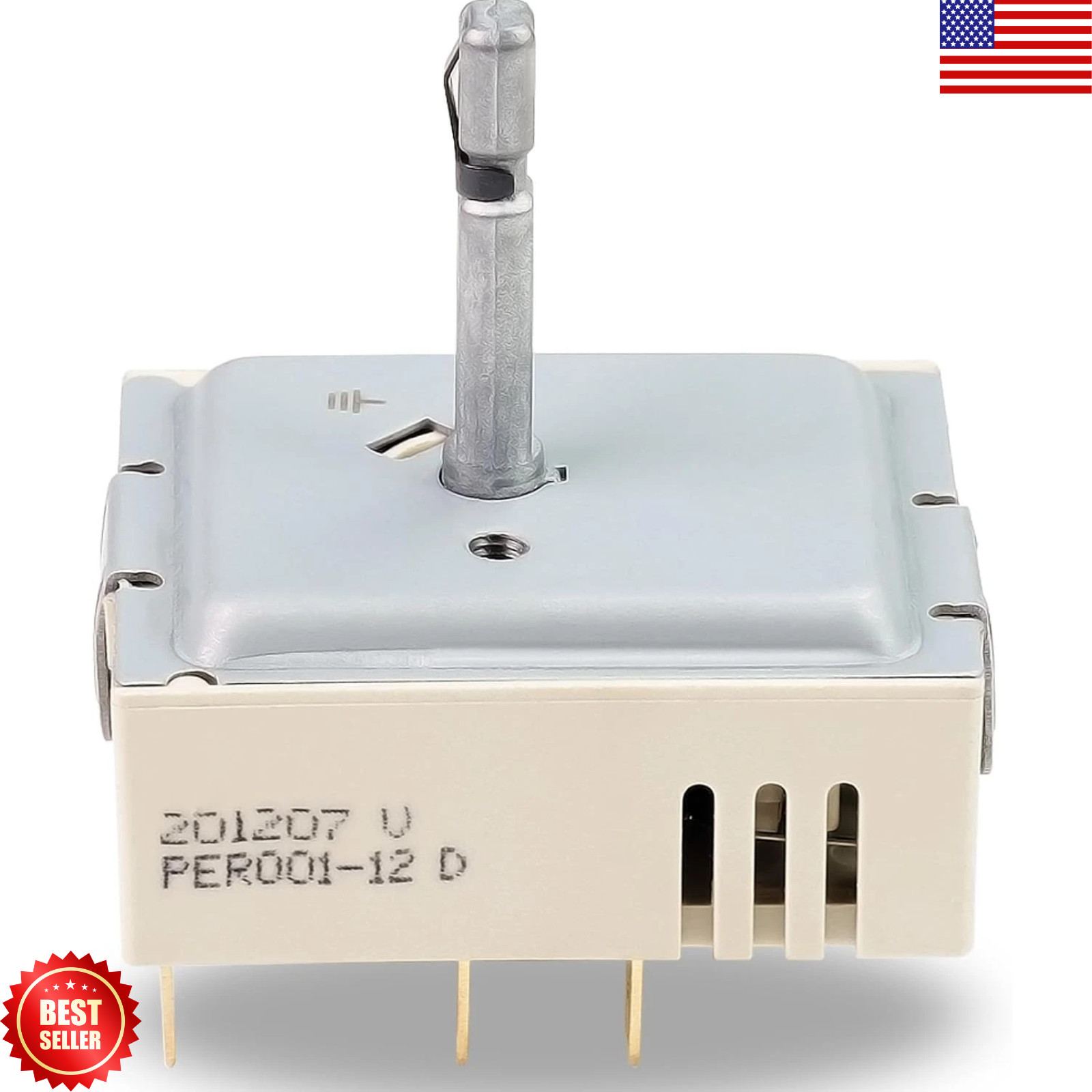 DG44-01006B Dual Burner Infinite Switch Samsung Range Oven Control PER001-12D