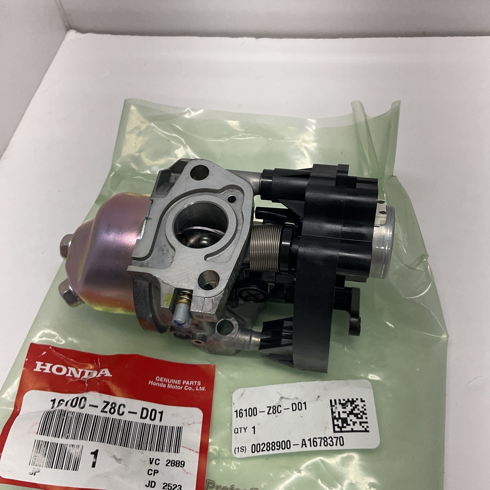 NEW Genuine HONDA Carburetor Assy (BEA1L A) EB2800I EG2800I 16100-Z8C-D01 OEM