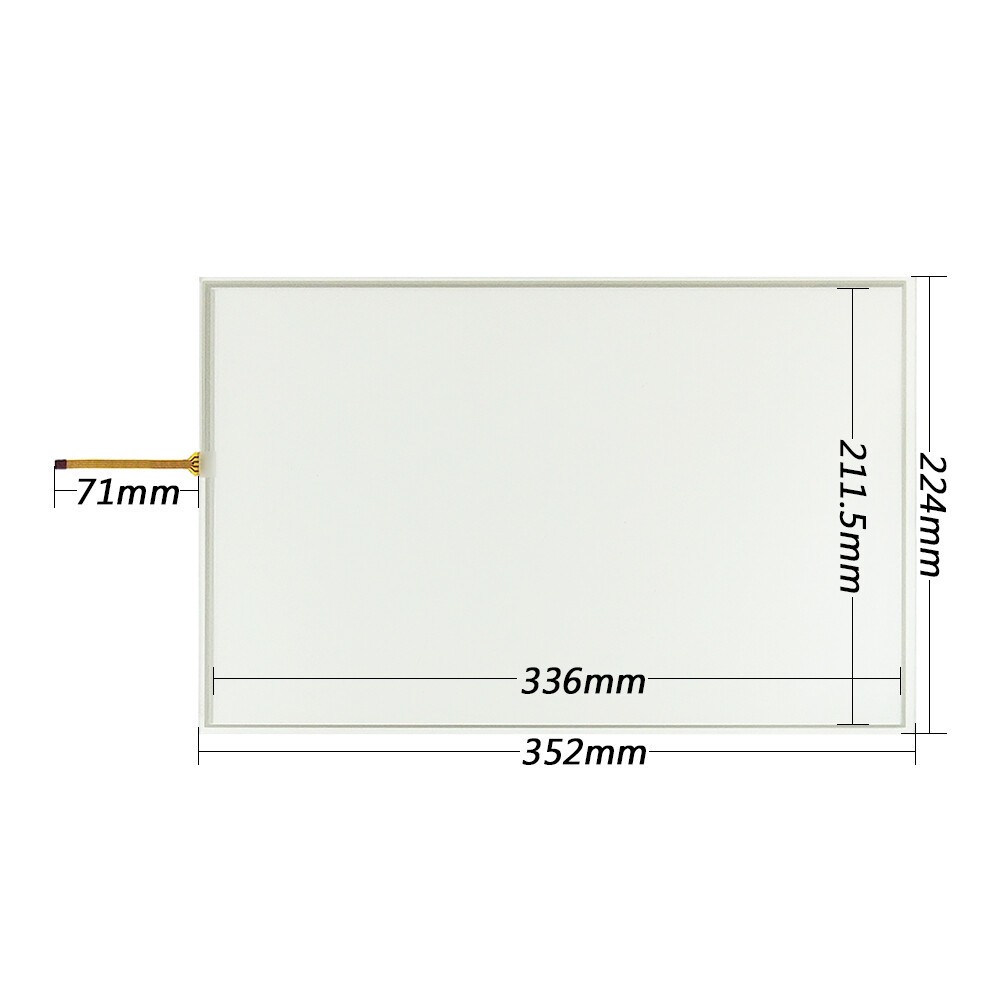 One Pcs for NA5-15W101S NA5-15W101S-V1 Touch screen glass + overlay film Omron