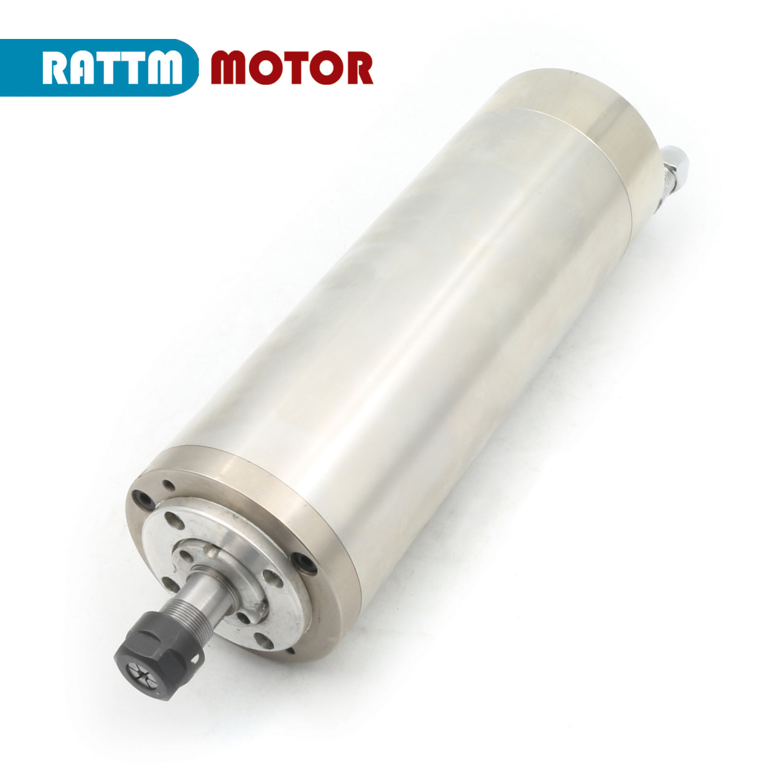 800W 0.8KW ER11 220V Water Cooled Spindle Motor Carved Metal Engraving Milling