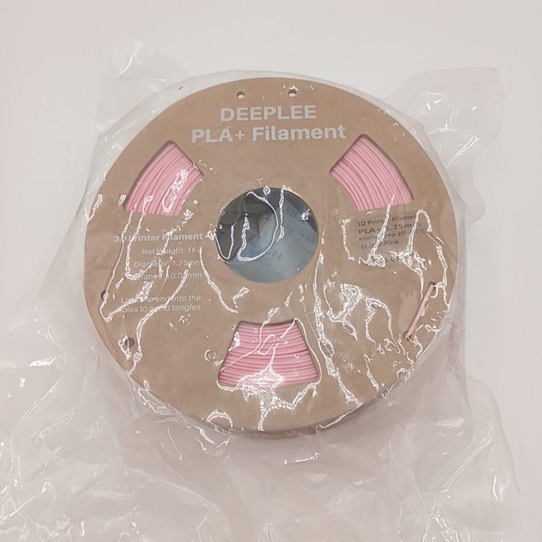 3D Printer Filament 1.75mm 1kg Spool Pink New 1-2603-0313 DEEPLEE PLA+