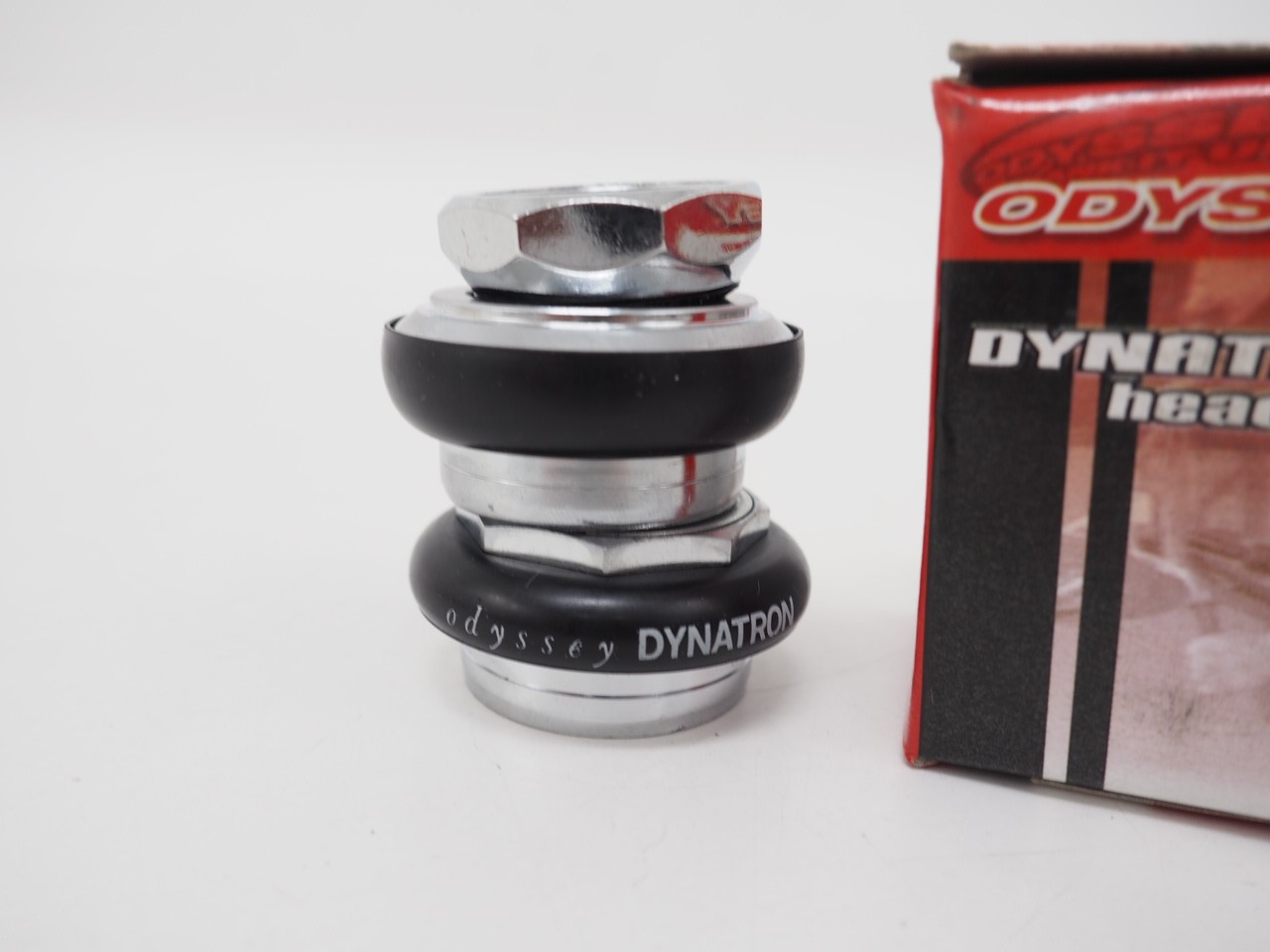 NOS! Odyssey Dynatron 1" Threaded Bicycle Headset Black Vintage w/Box