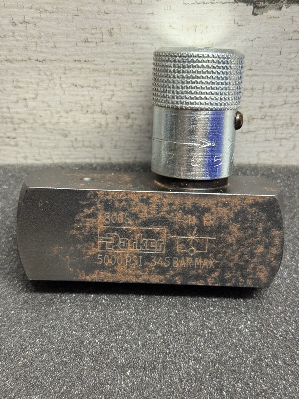 Parker F800S -11KR 1/2" NPT Precision Flow Control Valve 5000 PSI #2