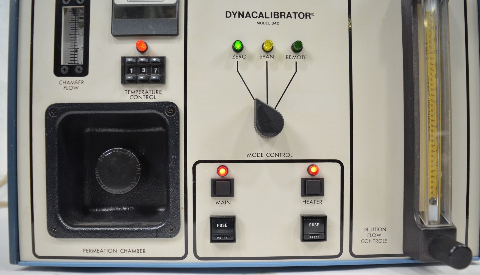 VICI Metronics Model 340 Dynacalibrator Calibration Gas Generator
