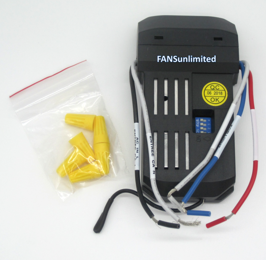 Emerson SW102 Replacement Ceiling Fan Wall Control Kit INCLUDES BATTERY