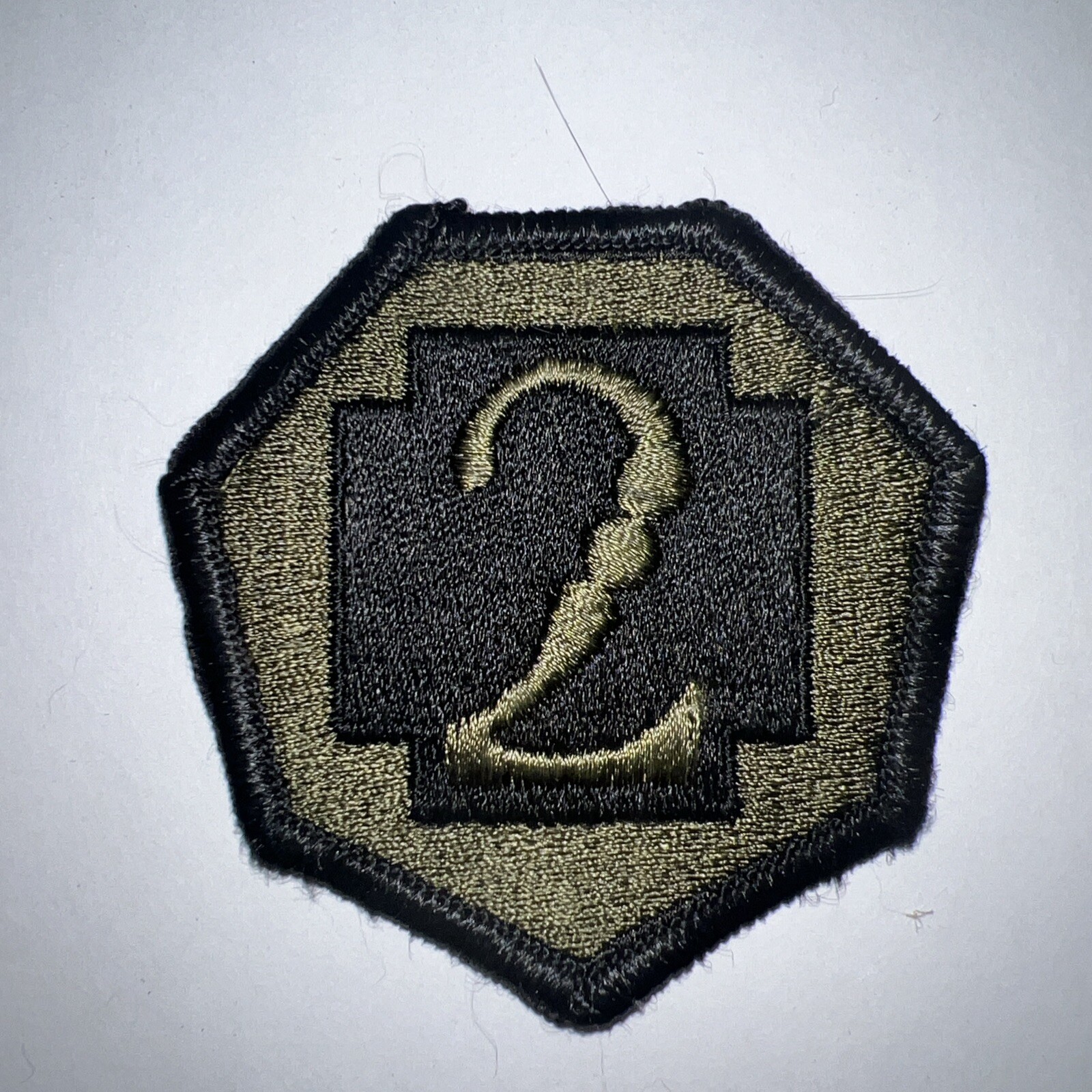 US Army 7th Medical Command Patch Cold War Germany USAREUR Subdued