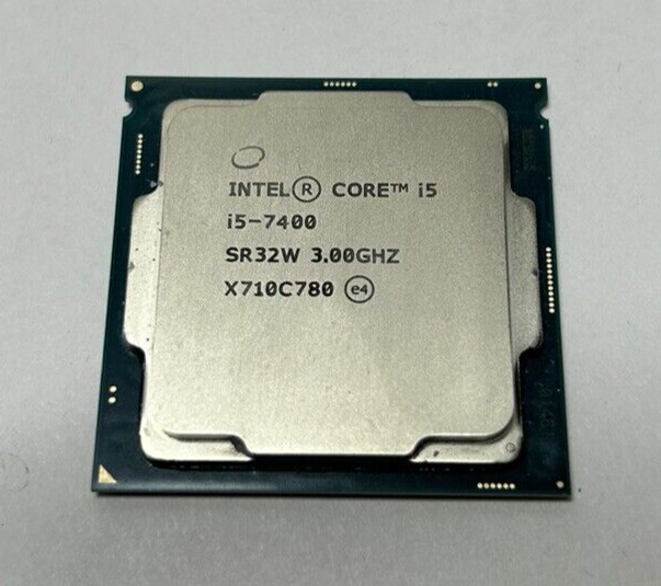 Intel Core i5-7400 SR32W 3.00GHz Quad Core LGA1151 6MB Processor CPU Tested