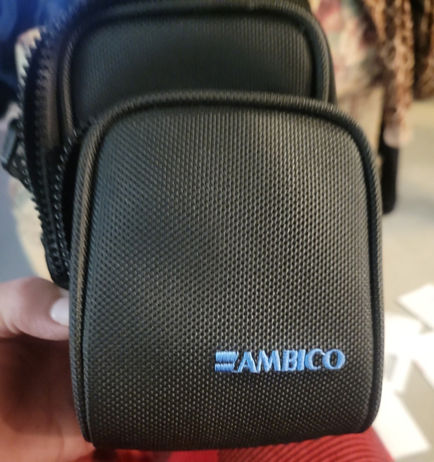 Vtg Canvas Ambico Camera Bag Detachable Shld. Strap w Belt Loop #Mint Condition!