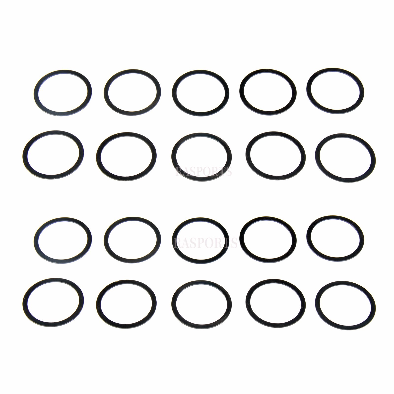 20 PC Pack Free Float Quad Rail Nut Washers 223.223 5.56 Shims Alignment