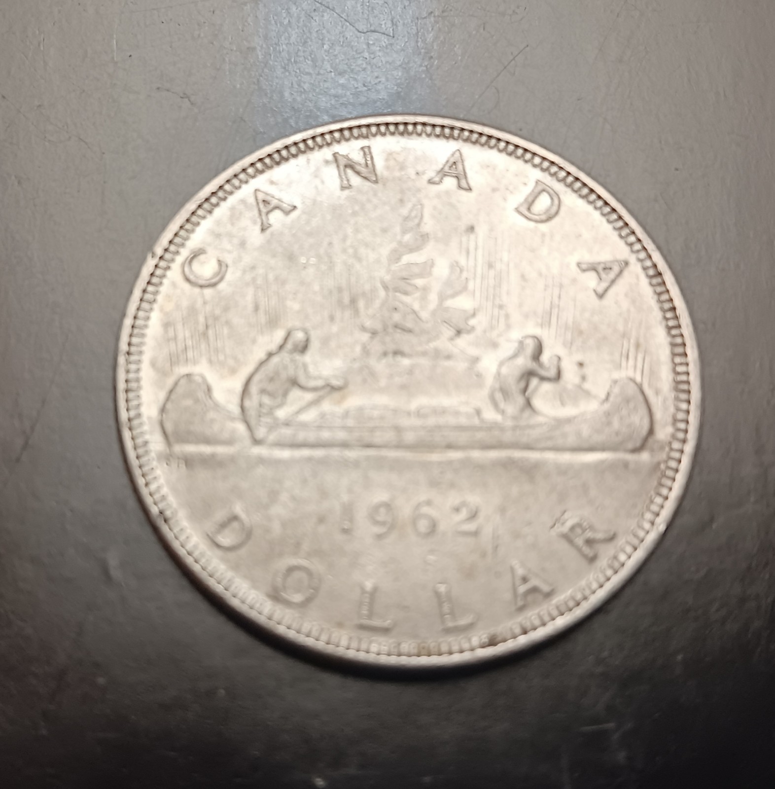 1962 - Canada Silver $1 - Canadian dollar Ungraded