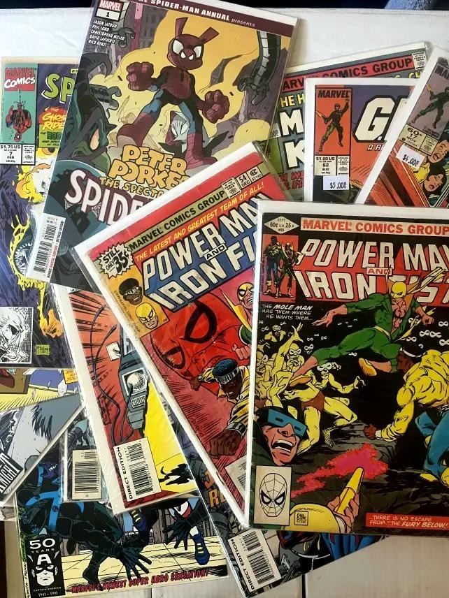 COMIC BOOK LOT (50 COMICS) | VARIETY/ASSORTMENT | MARVEL, DC