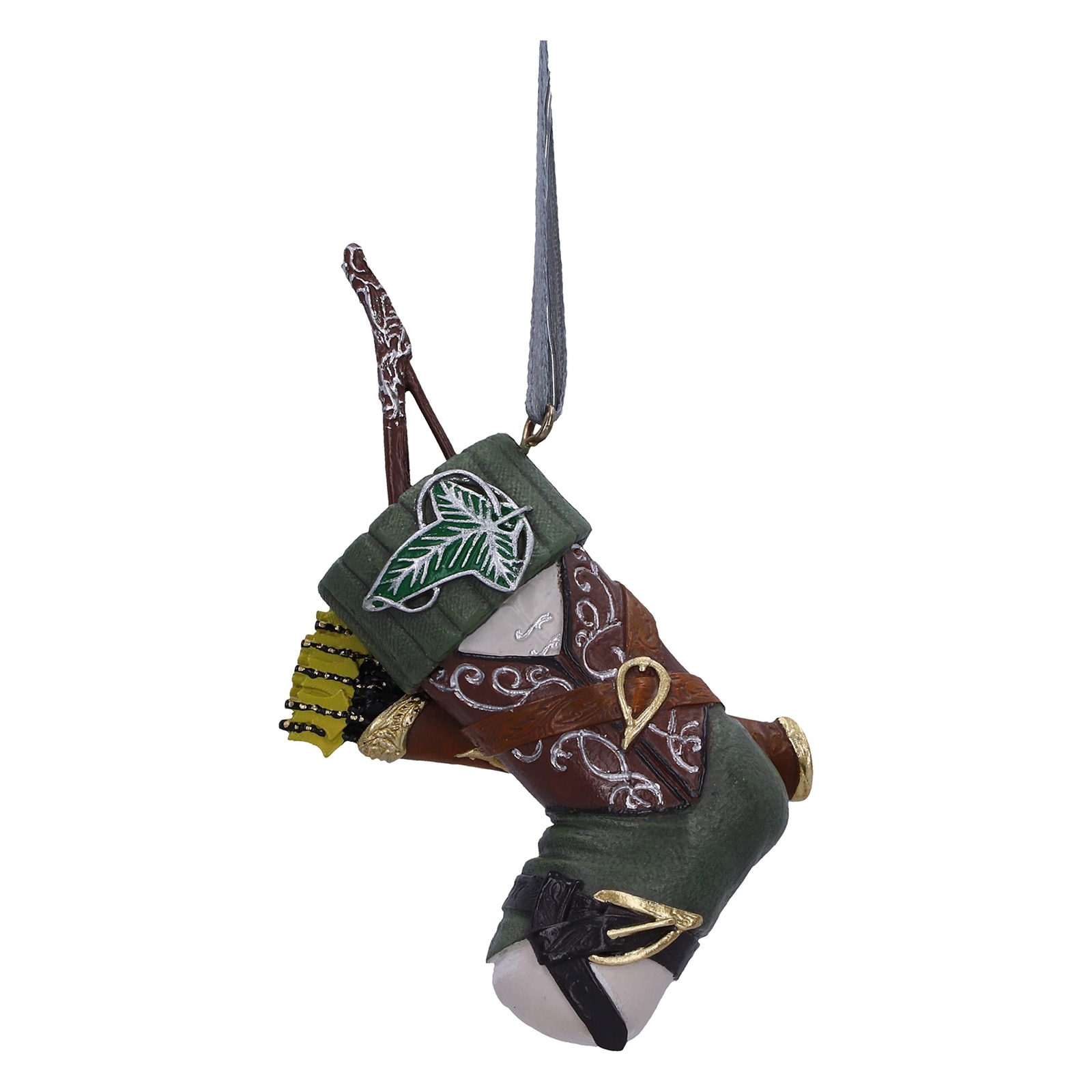 Nemesis Now Lord of The Rings Legolas Stocking Hanging Ornament 8.8cm, Resin,...