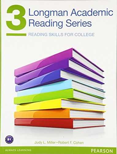 Longman Academic Reading - Paperback, by Miller Judith; Cohen - Very Good o
