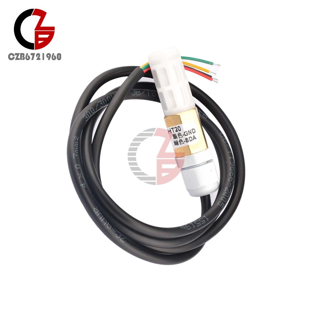 SHT20 PE Waterproof Temperature and Humidity Sensor Module Probe