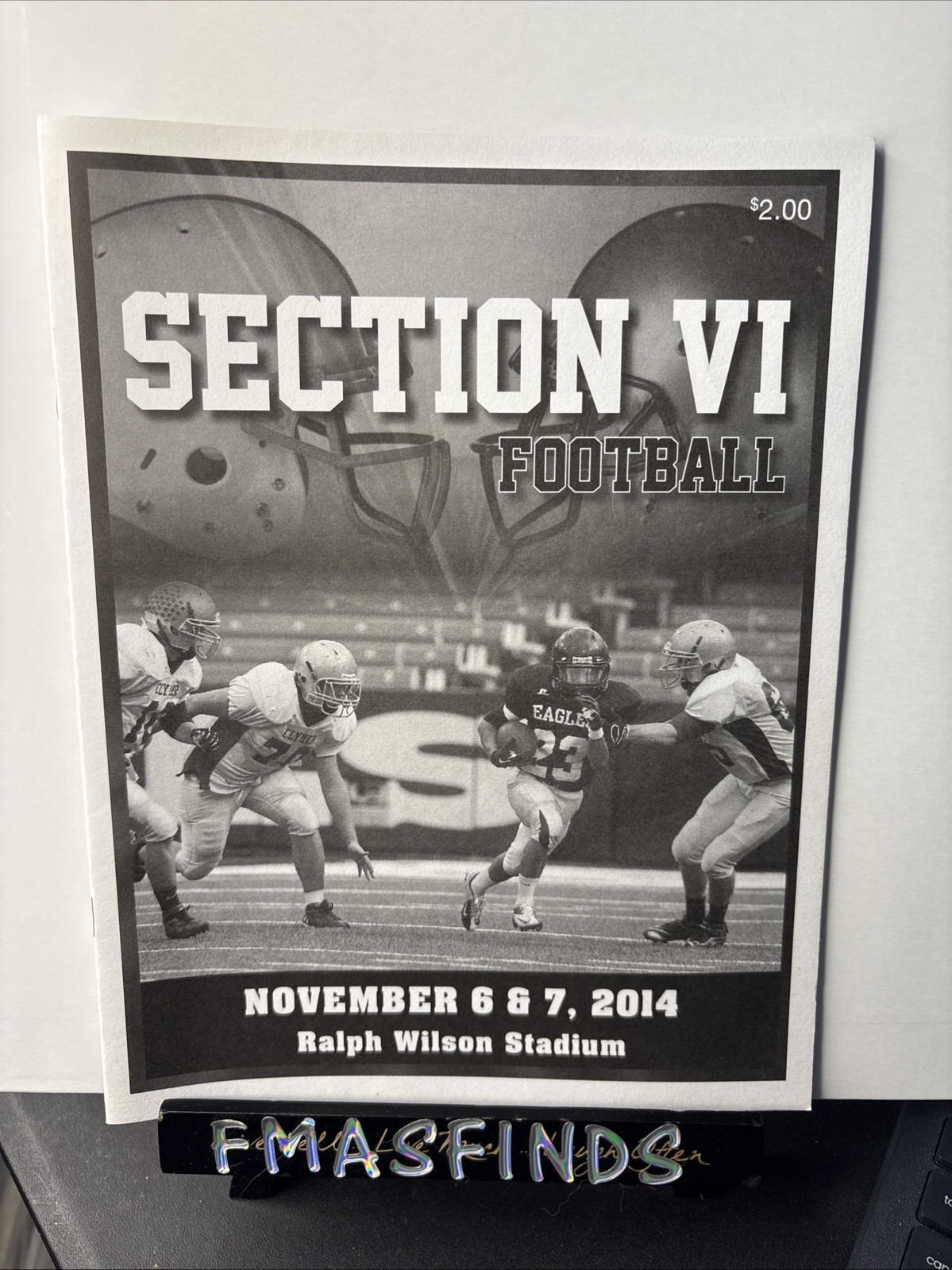 HS 2014 NEW YORK Section VI High School Football Championship Program BUFFALO NY