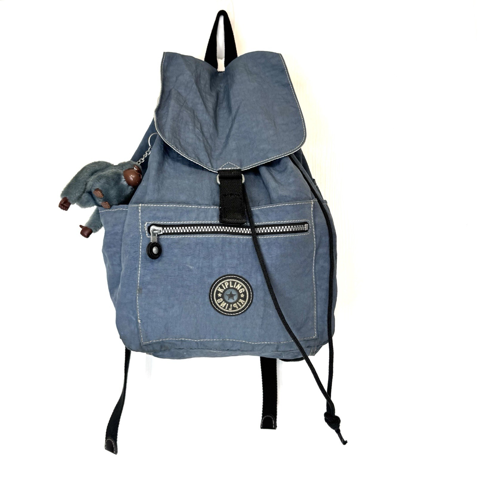 Vintage Kipling Keeper Backpack Rucksack Bag