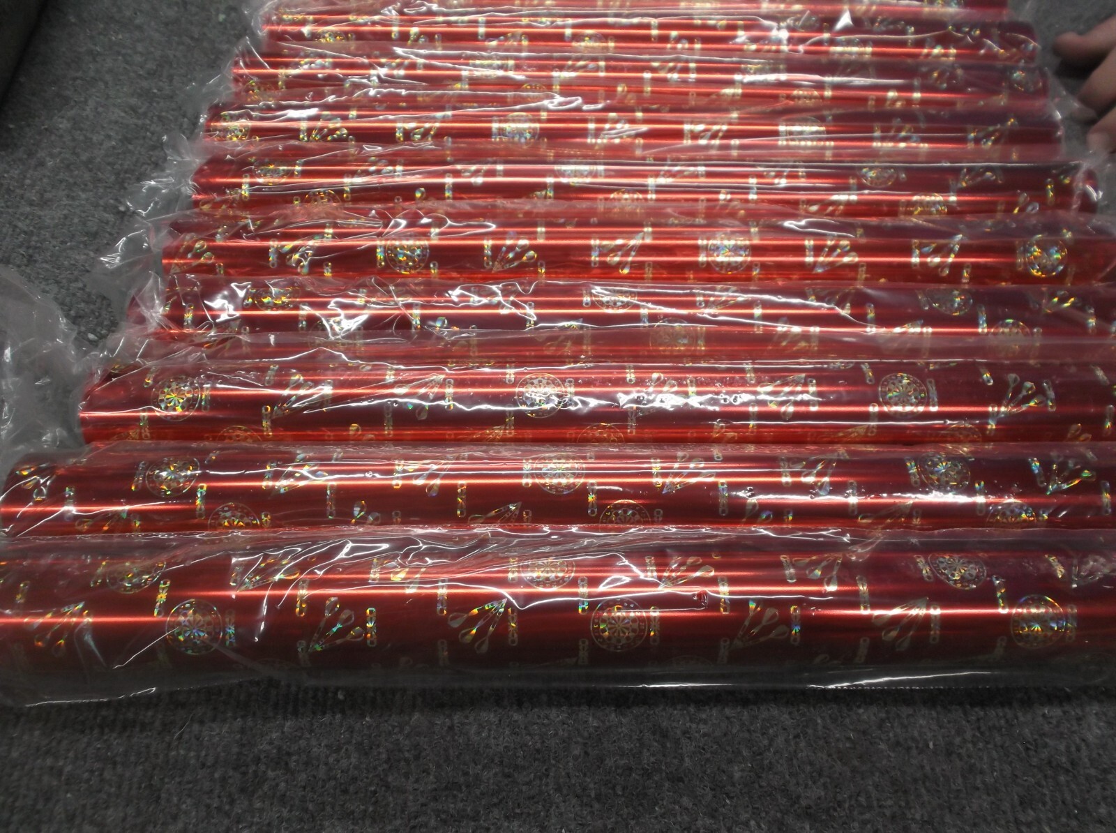 lot of 11 trophy parts red darts 18" column 1 3/4" dia TP231