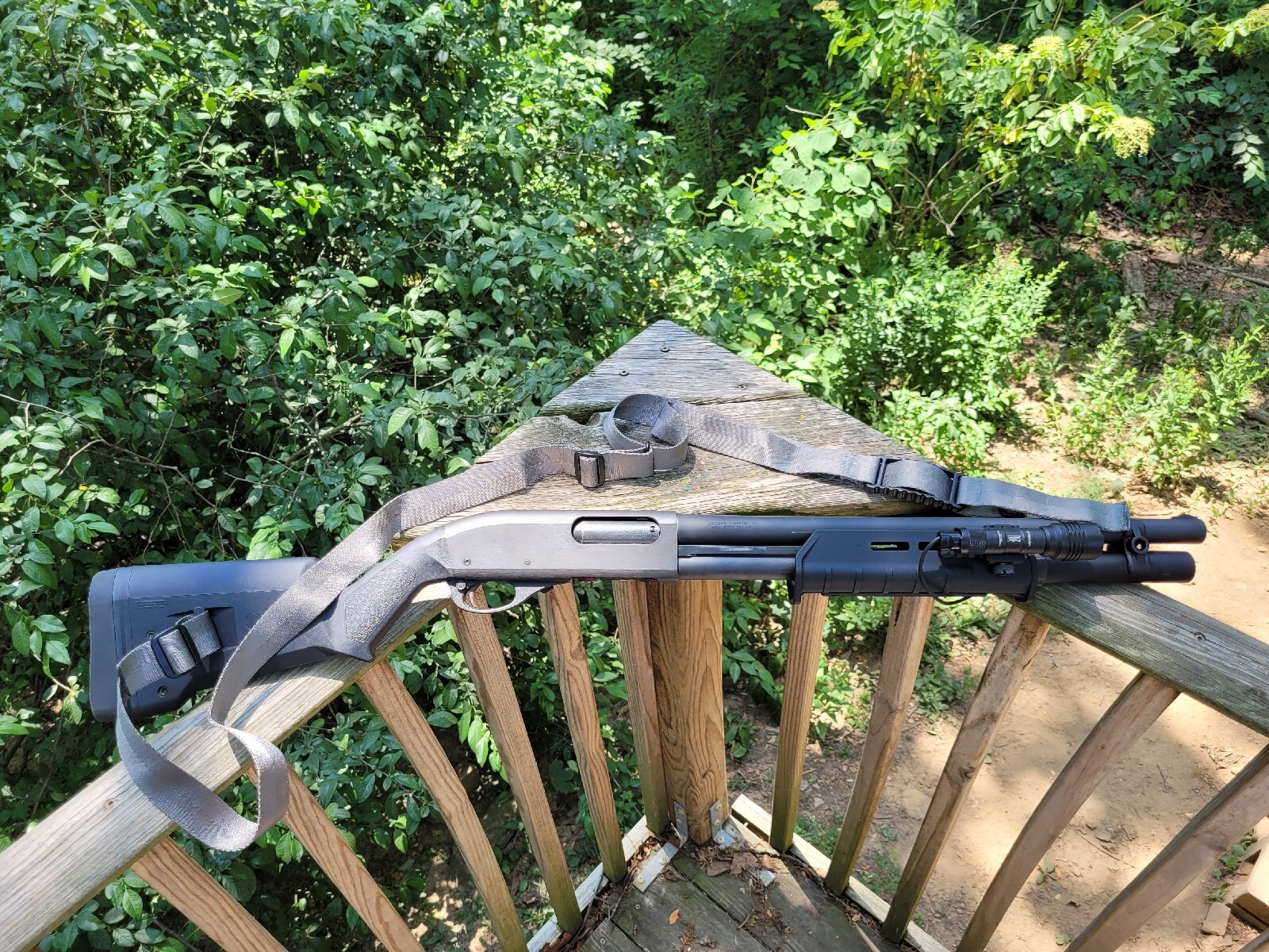 KZ brand  quick adjustable two point sling in foliage green