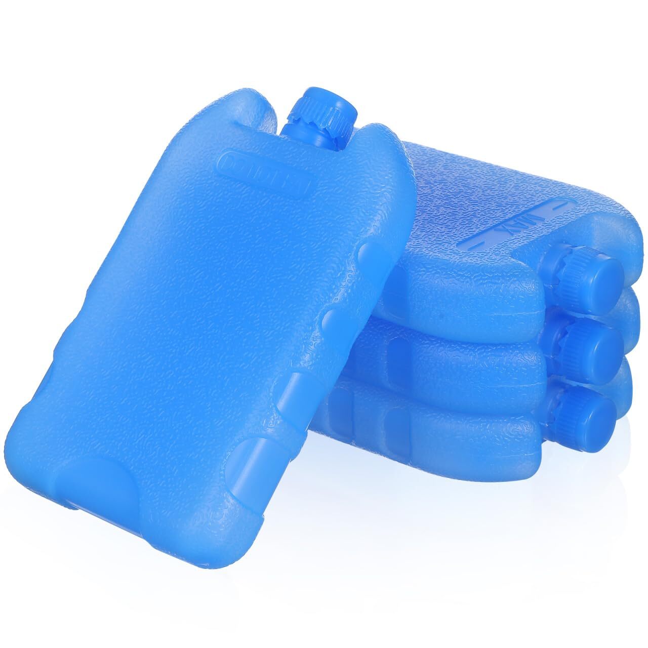 4 Pcs Ice Crystal Boxes for Lunch Boxes Slim Coolers Reusable Ice Pack - Hard...